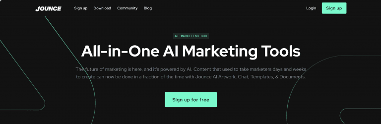 Jounce——无限制免费AI文案写作(英文)