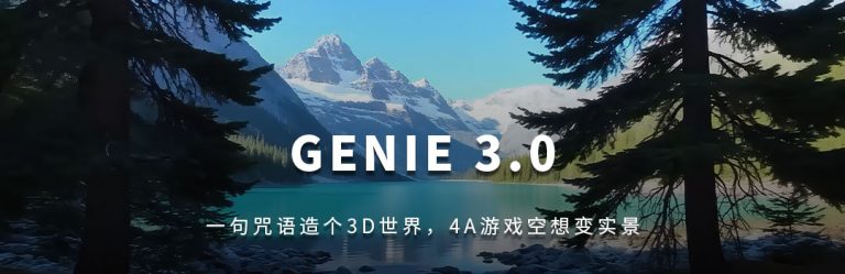 Genie 3：一句咒语造个 3D 世界， “空想变实景”以后做梦都能实时渲染？AI实时3D渲染已来到！